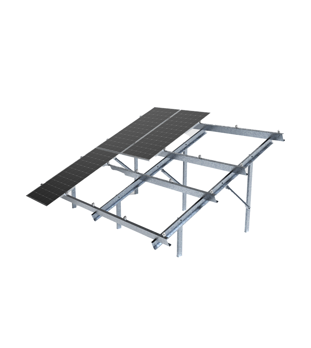 Imagen estructura y soportes para placas solares - Productos Ruano energía