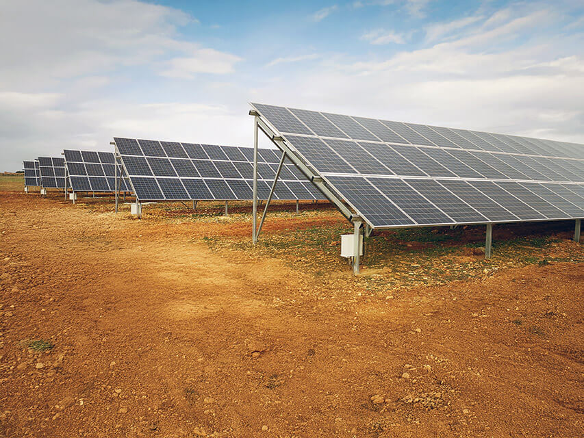 Imagen aérea proyecto bodegas perinet - Ruano energía